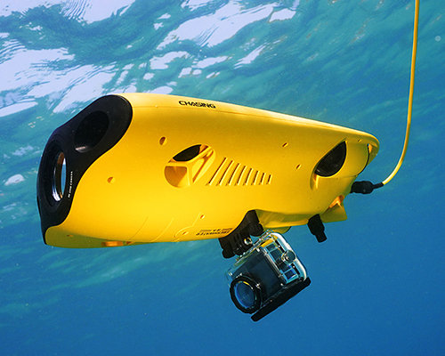 潜行创新潜鲛GLADIUS Mini S水下无人机器人遥控4K高清打捞救援水下机器人专业智能水下拍照设备可挂载