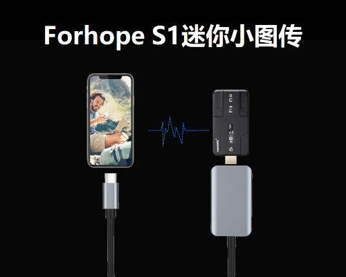 （附件有下载）Forhope迷你小图传-手机直播利器，不能再小了，实在是太小了！很棒！